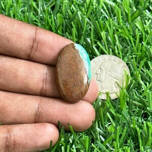 AAA+ Chrysophrase, Chrysophrase Gemstone, Loose Chrysophrase, Chrysophrase , Natural Gemstone, Cabochon, Gemstone {28x17x4}mm - 15 Carats.