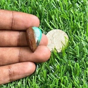 AAA+ Chrysophrase, Chrysophrase Gemstone, Loose Chrysophrase, Chrysophrase , Natural Gemstone, Cabochon, Gemstone {24x15x5}mm -10 Carats.