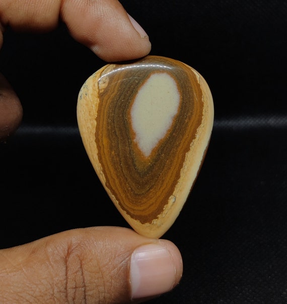 Quality Loose Cabochon Gemstone making For Jewelry 76.90 ct Size 42x35x6 mm G-W 120 Amazing 100% Natural Petriefied Wood AAA
