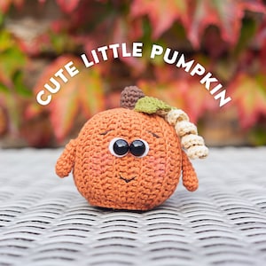 Crochet Pumpkin Pattern, Amigurumi Pumpkin Pattern