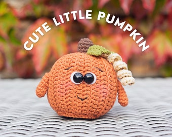 Crochet Pumpkin Pattern, Amigurumi Pumpkin Pattern