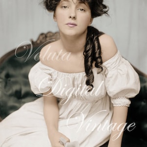 Edwardian Beauty Evelyn Nesbit. Digital download  -  Edwardian Vintage Postcard.