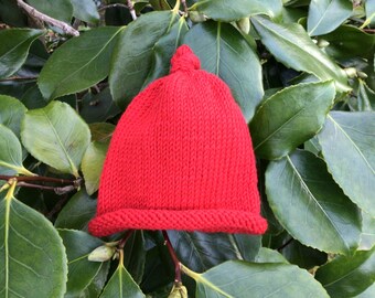 Red Baby Hat - Etsy UK
