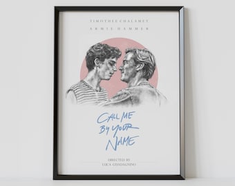 Call Me By Your Name Poster, Call Me By Your Name Print, Call Me By Your Name Art, Call Me By Your Name Wall Art, Timothee Chalamet Poster