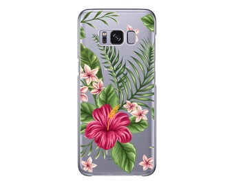 Hawaiian Aloha Tropical Floral case for Samsung S22 S20 Fe S21 Note 20 Note 20 Ultra S21 S20 S20+ S20Ultra Note 10 S8 Note 9 S10e S10 S9Plus