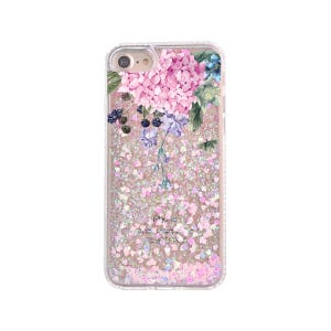 iPhone 11 12 case iPhone 13 case 13 Pro iPhone 11 12 Pro case iPhone 14 ProMax case Hydrangea iPhone case Floral Glitter iPhone 14 Pro case