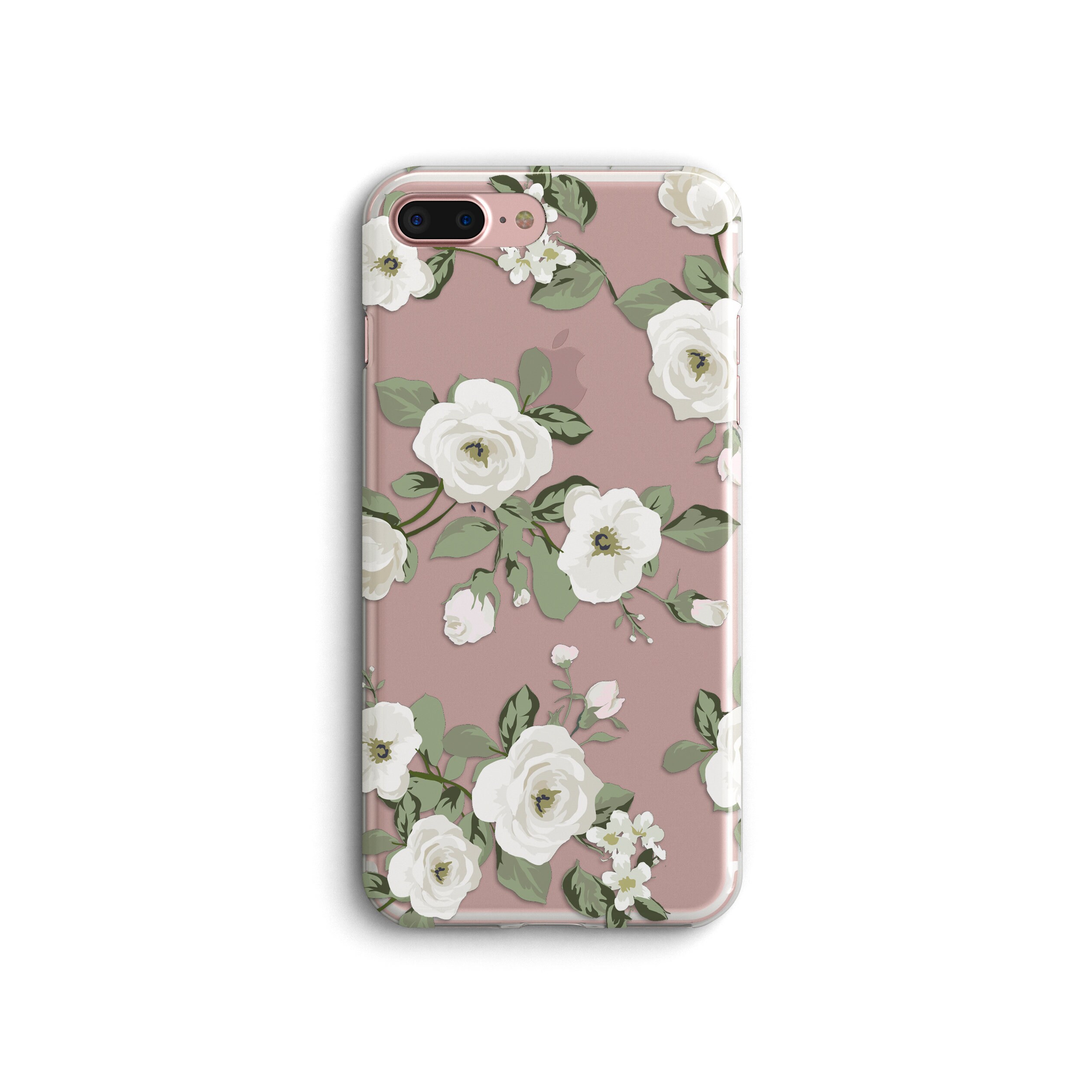 IPhone 11 Pro Max case Floral iPhone 11 case Clear Rubber Etsy