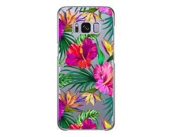 Hawaiian Tropical Orchid Case for Samsung S22 S22+ Samsung S10 Samsung Note 10+ Floral Samsung S8 S10Plus Aloha Samsung Note10 S20 S20+Ultra