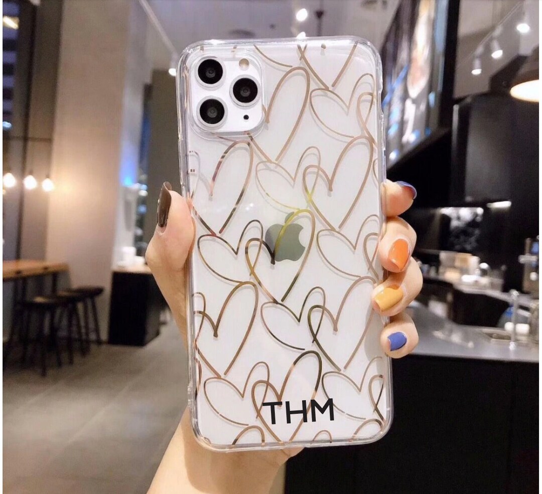 Iphone 11 Case Cute Iphone XR Case Monogram Iphone 11 Pro Max Etsy