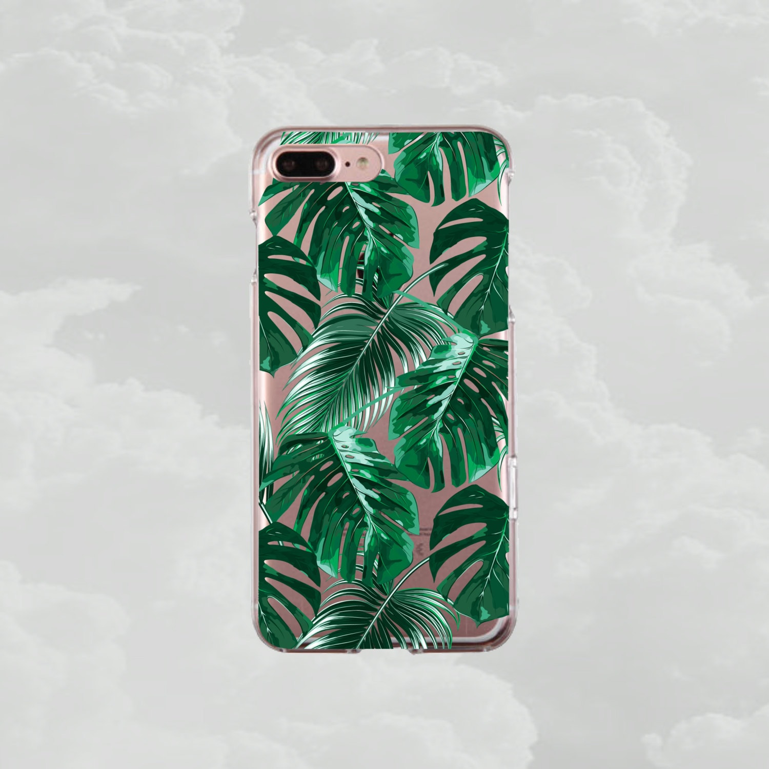 Tropic iPhone 12 Mini Case Leaves iPhone 11 Pro Case Palms iPhone XS Max Case Silicone iPhone 8 Plus Case iPhone XR Case TPU iPhone X Case