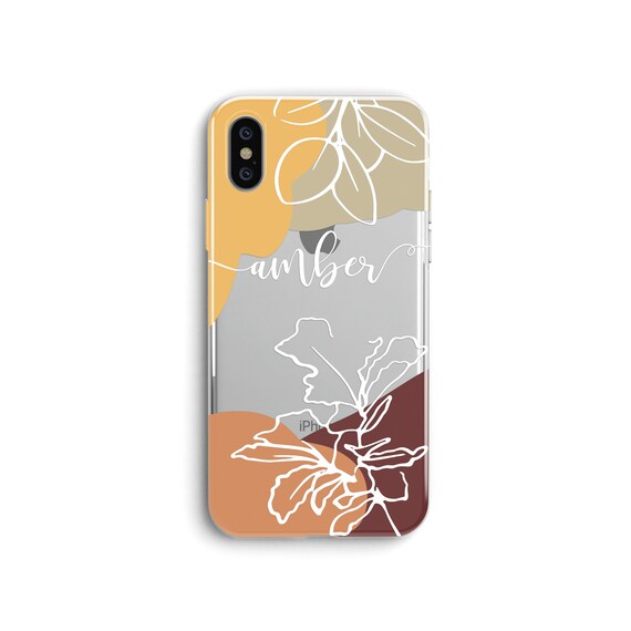 Aesthetic Iphone 12 Case Personalized Iphone 11 Case Abstract Etsy