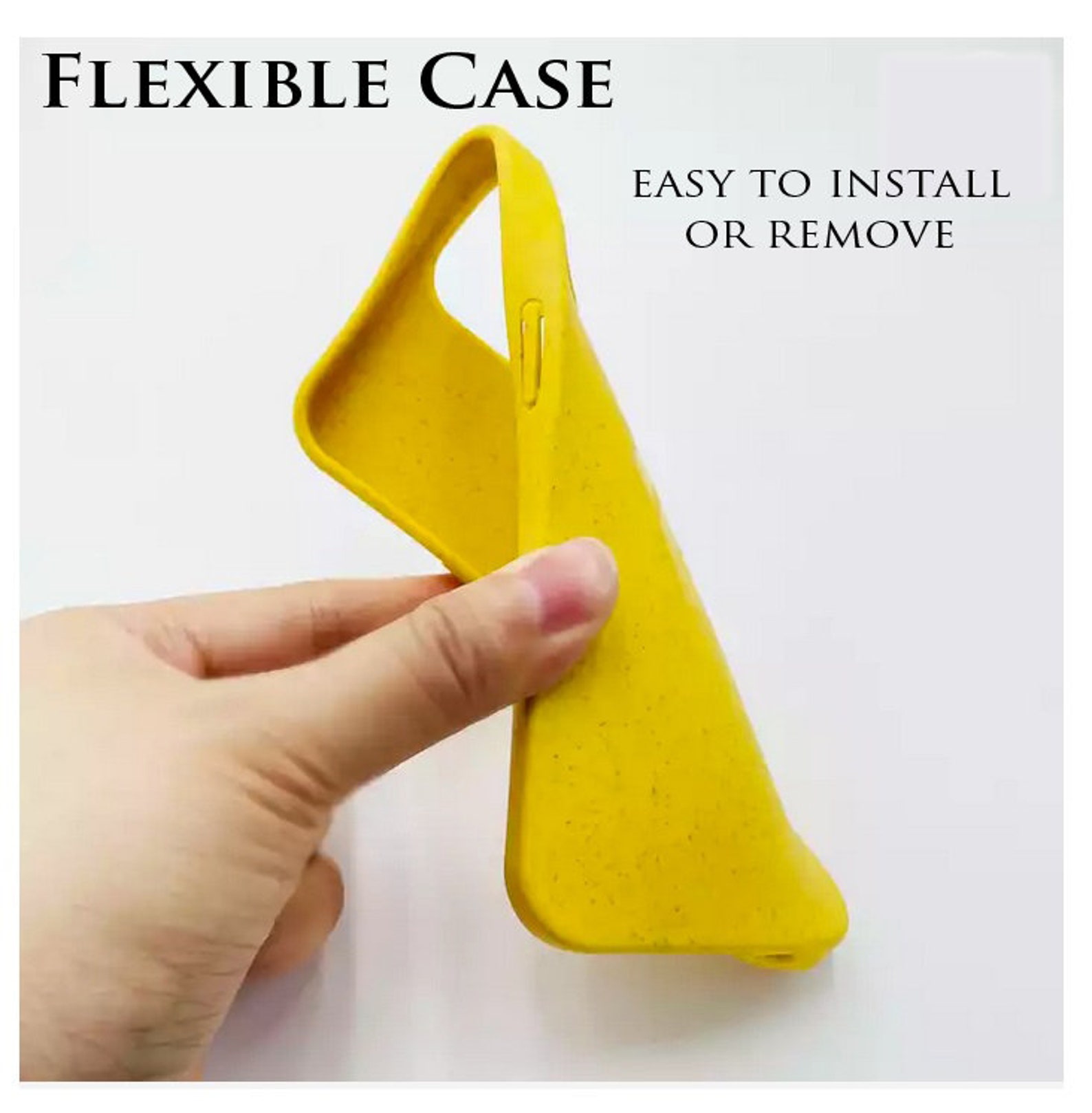 Iphone 12 Case Yellow Iphone 12 Pro Case Biodegradable Etsy