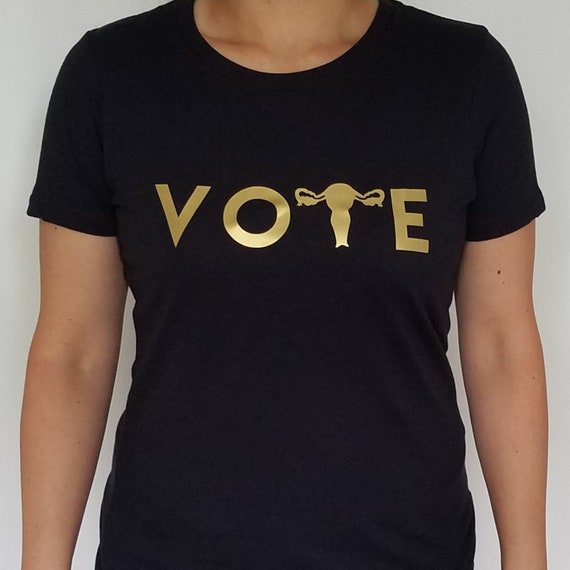 Details about   Red Voter Registration Fulfilling Responsibility Art Women Junior Girl T-Shirt