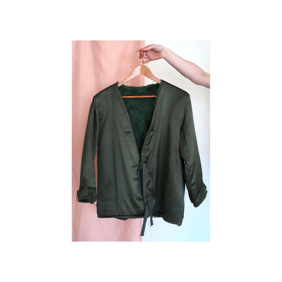 Silky and Faux Fur Military Army Liner