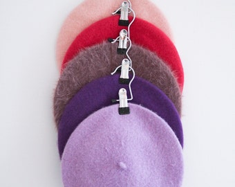 Pink & Purple Berets