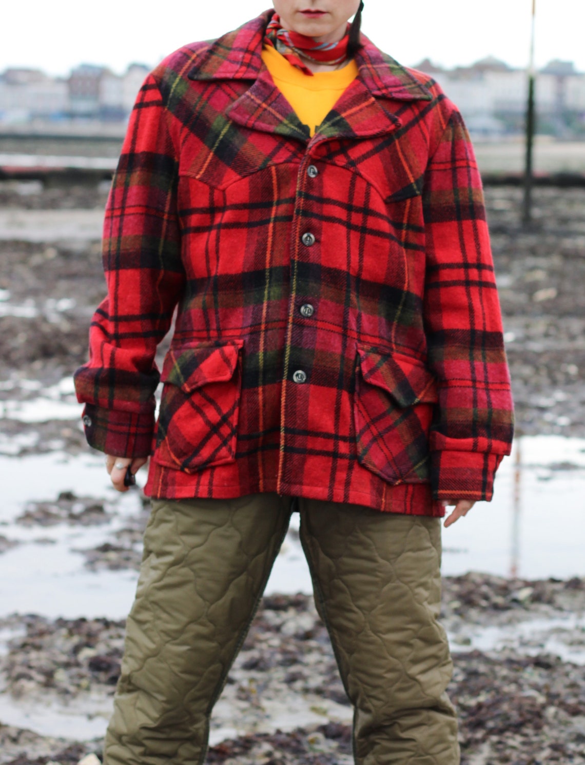 1970s Lumberjack Shirt Jacket | Etsy UK