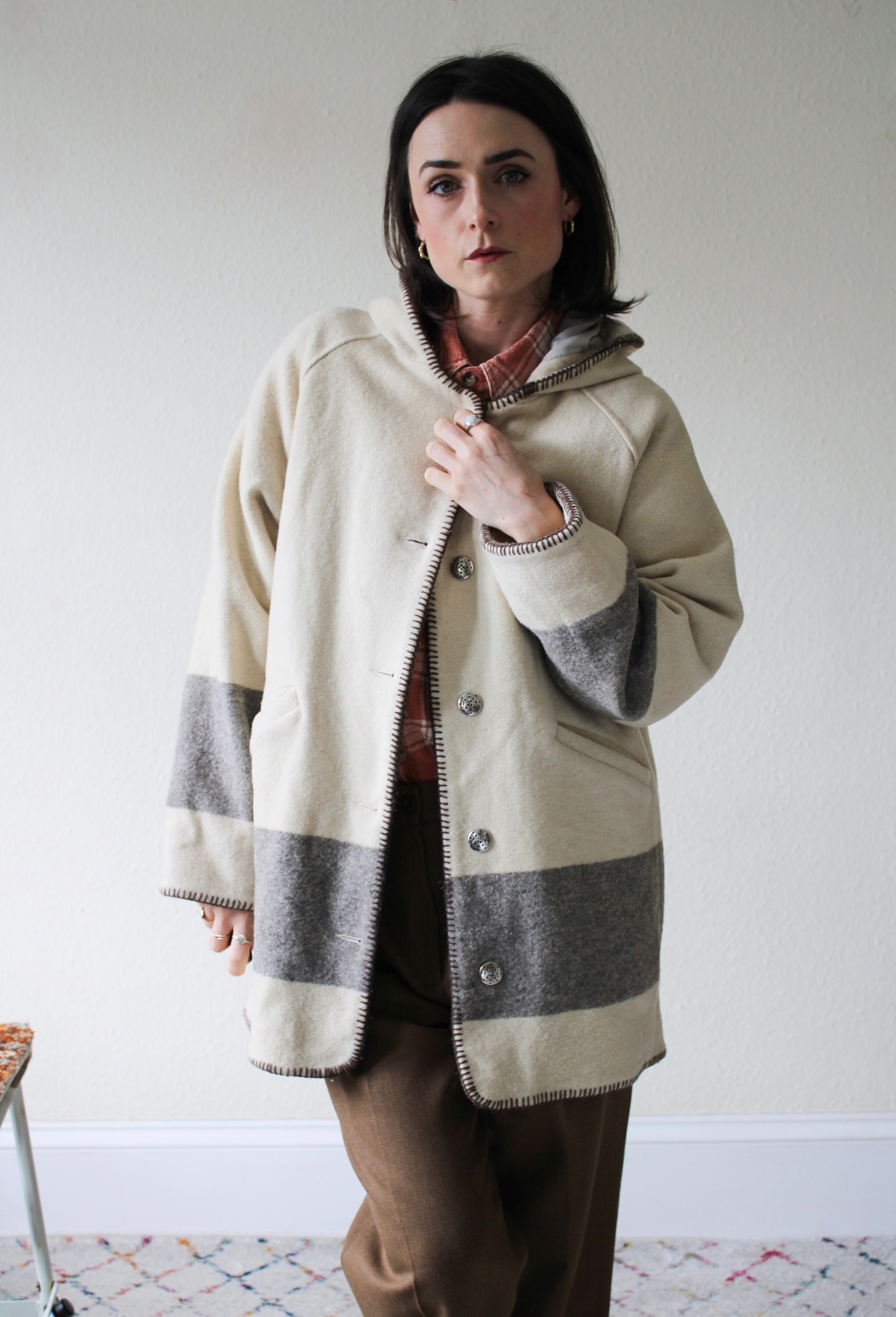 Woolrich Blanket Jacket Women's Medium Etsy