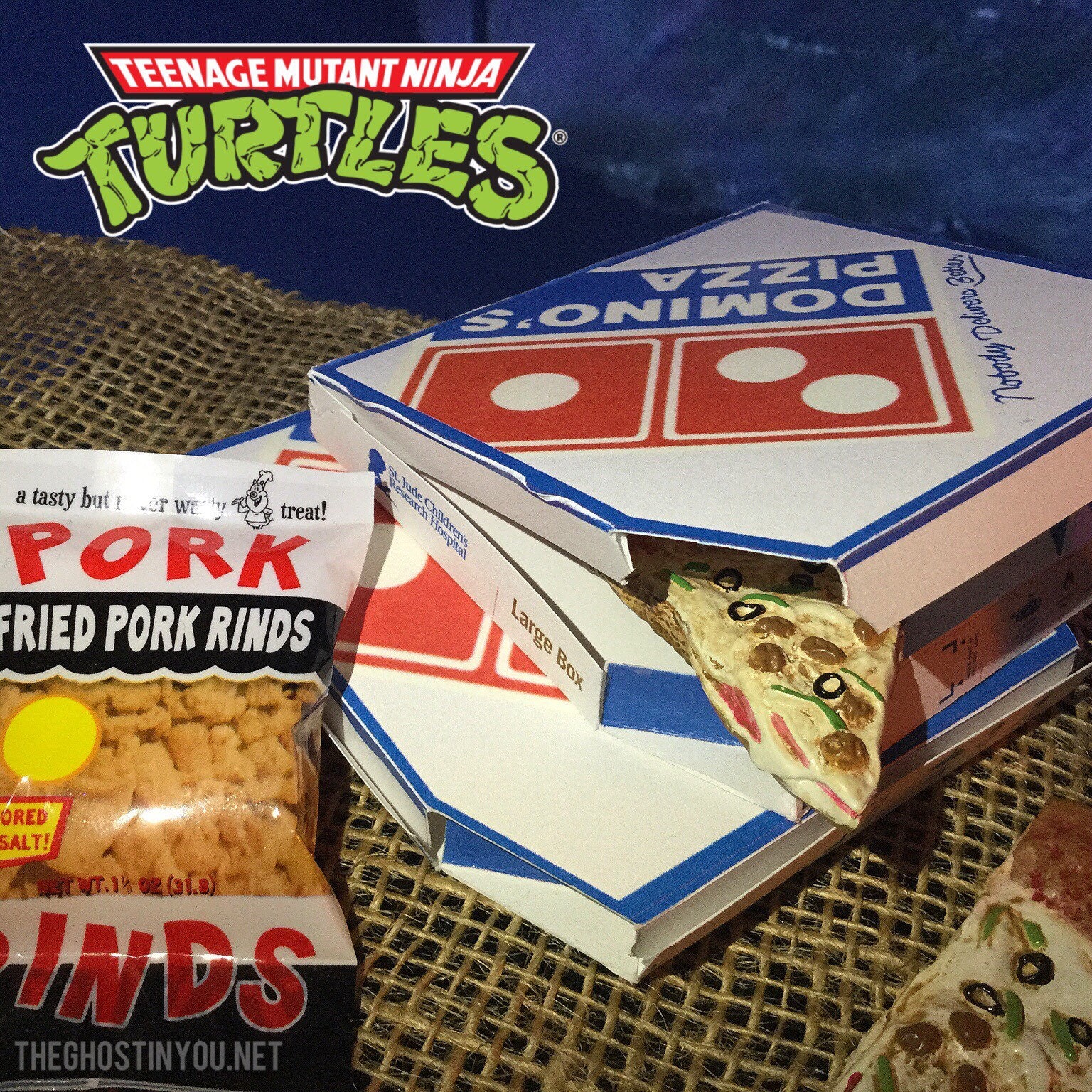 1/4 Scale Domino's Pizza Box -  UK