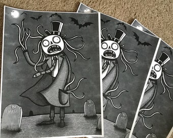 Graveyard Ghoul - Print