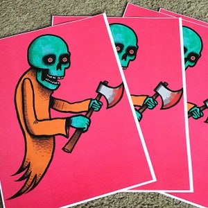 Ghost Skull - Print
