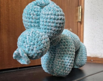 Crochet puzzle dog