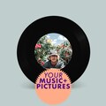 Custom vinyl record 7" inch with your music and pictures. 45 Unique custom made record for Valentine's Day, Wedding, Birthday, Anniversary. product logo