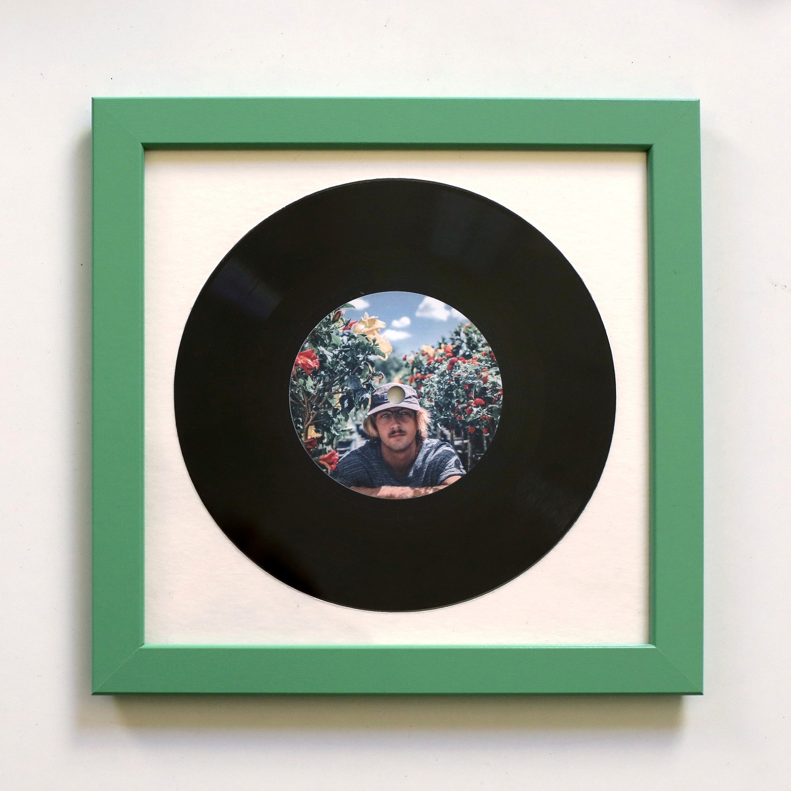 Custom Vinyl Record and Frame With Your Music and Pictures. Etsy
