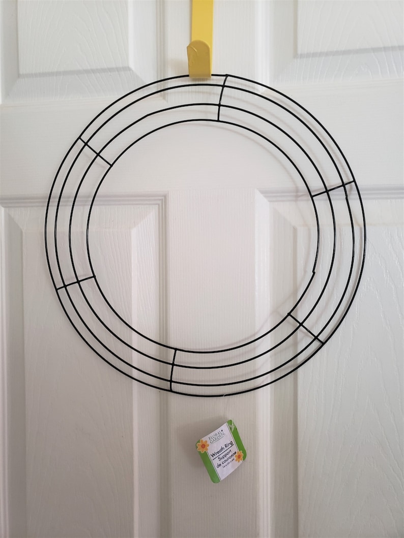 14 Inch Wire Wreath Form Metal Wreath Frame DIY Wreath Deco | Etsy