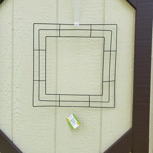 14 Inch Square Wire Wreath Form Metal Wreath Frame DIY Wreath Deco Mesh ...