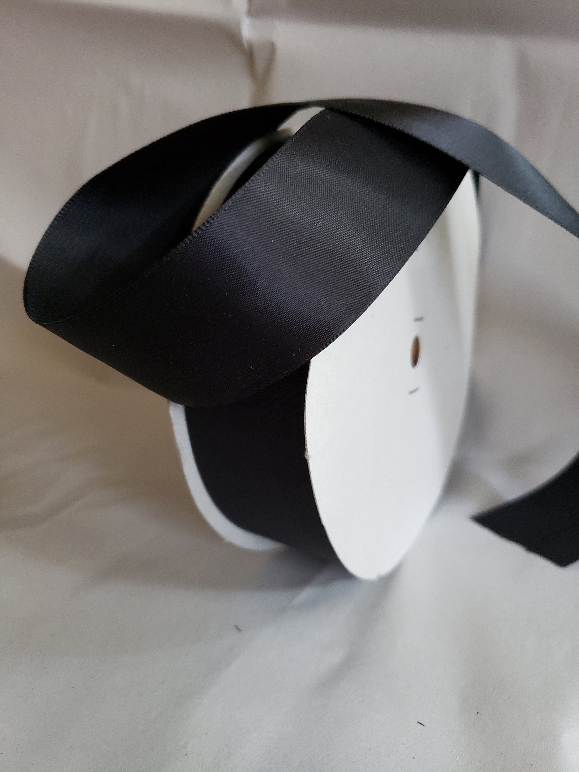 1 5/16 x 10 yds Black Satin Ribbon Wedding Arch Decor | Etsy