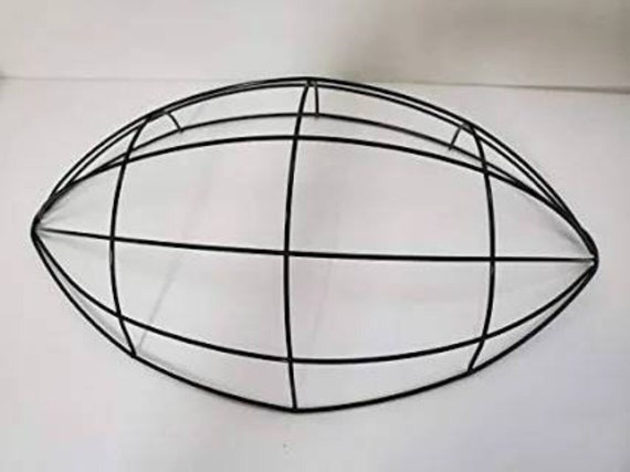 7x12 Football-shaped Wire Wreath Form Metal Wreath Frame DIY Wreath Deco  Mesh Burlap Wreath Making Supplies Unique Shape Front Door Form 