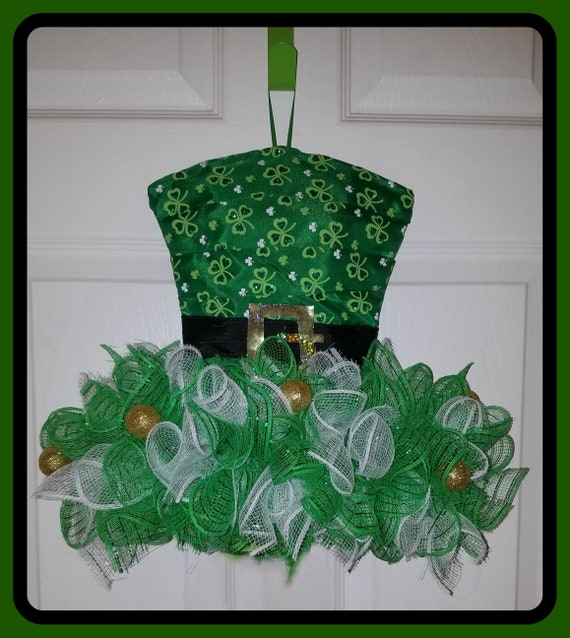 St Patricks Day Decor St Patricks Day Wreath Irish Decor Etsy