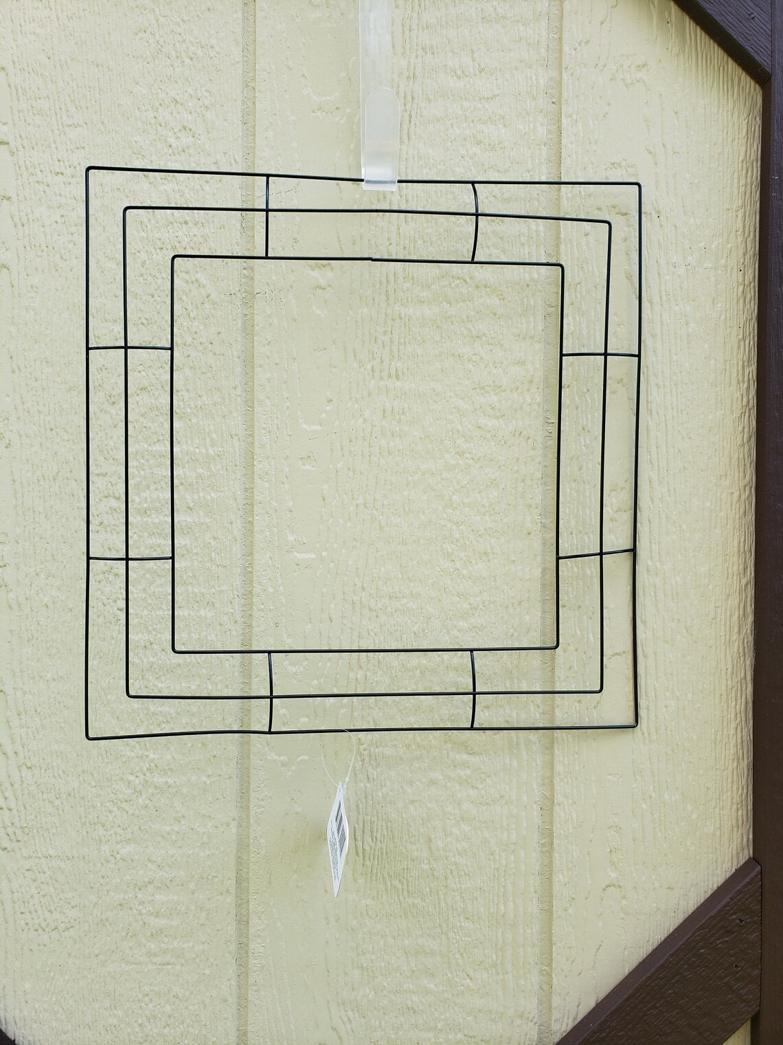 14 Inch Square Wire Wreath Form Metal Wreath Frame DIY Wreath Etsy