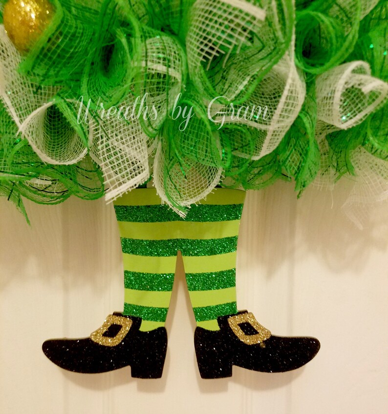 St Patricks Day Wreath Irish Decor St Patricks Day Decor Gift Ideas Spring Wreath Gifts Wreaths For Front Door Shamrock Door Hanger Wreaths Home Living Delage Com Br