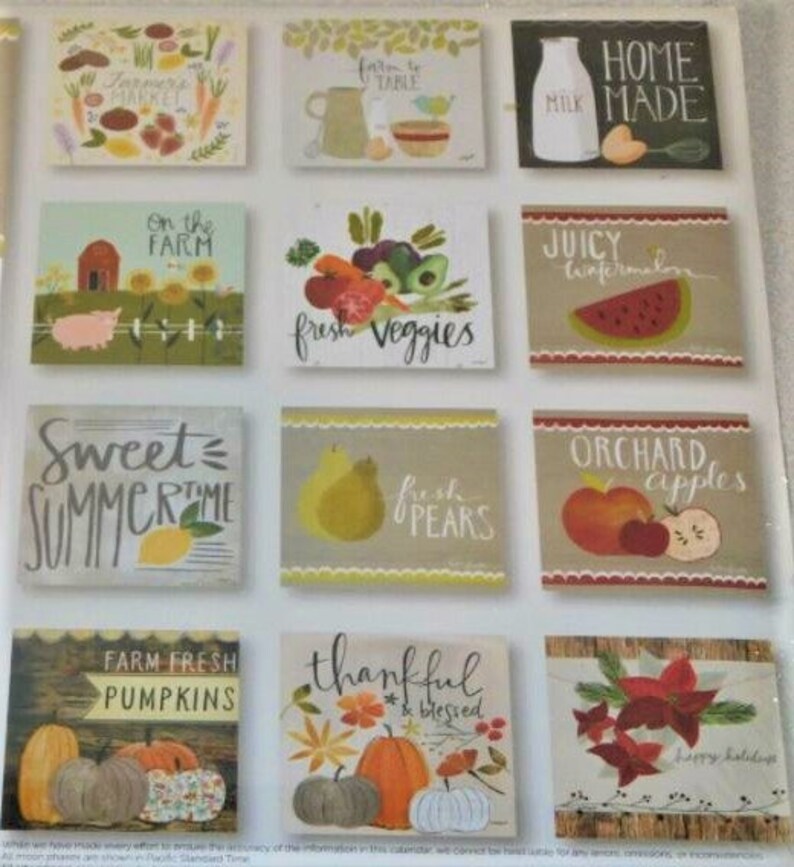 2022 Wall Calendar Farmer