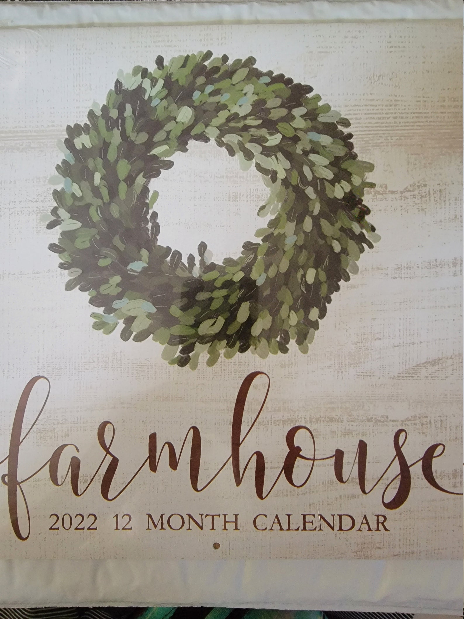 Farmhouse 2022 Wall Calendar Dollar Tree RARE FIND Farmhouse Etsy