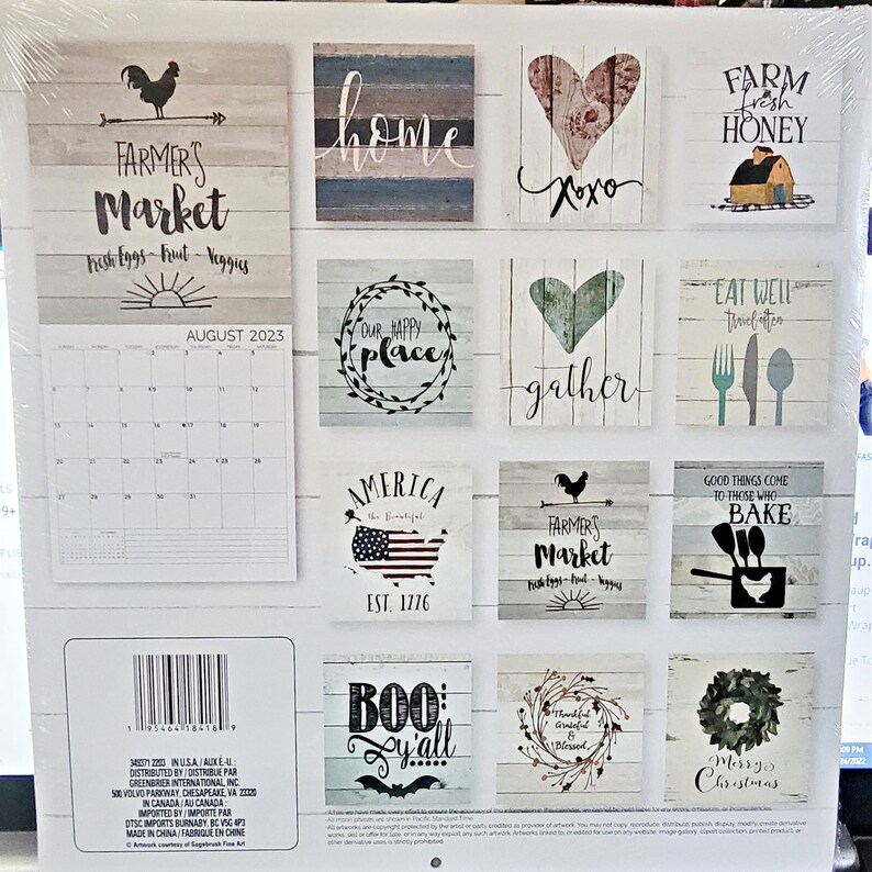 2023-dollar-tree-calendar-home-farmhouse-signs-country-style-etsy
