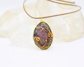 Autumn Amethyst Autumn Magic Forest Necklace