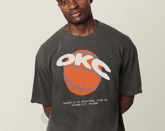 OKC Basketball Graphic Tee: Unisex Streetwear Style