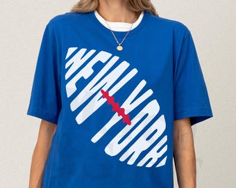 ニューヨークフットボールTシャツ ヴィンテージ レトロ フットボール 
