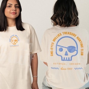 One-Eyed Willie&#39;s T-Shirt: Retro 80s Movie Tee, Astoria Oregon