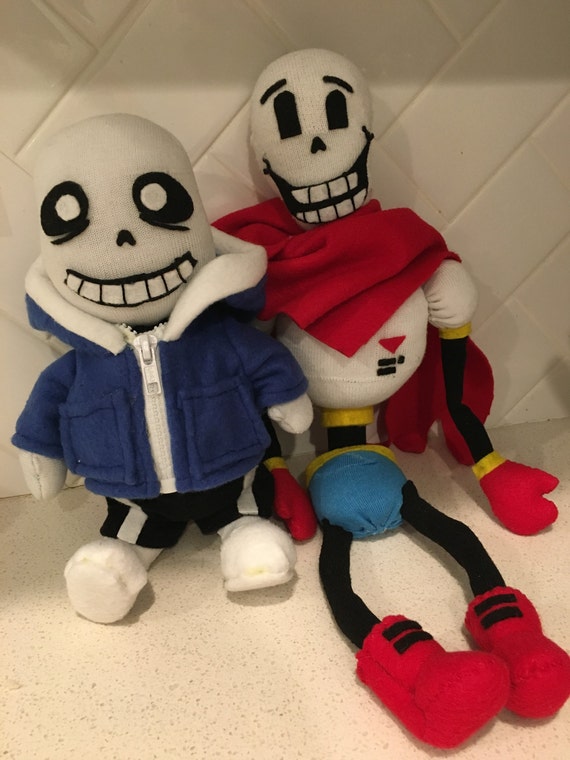 sans and papyrus plush