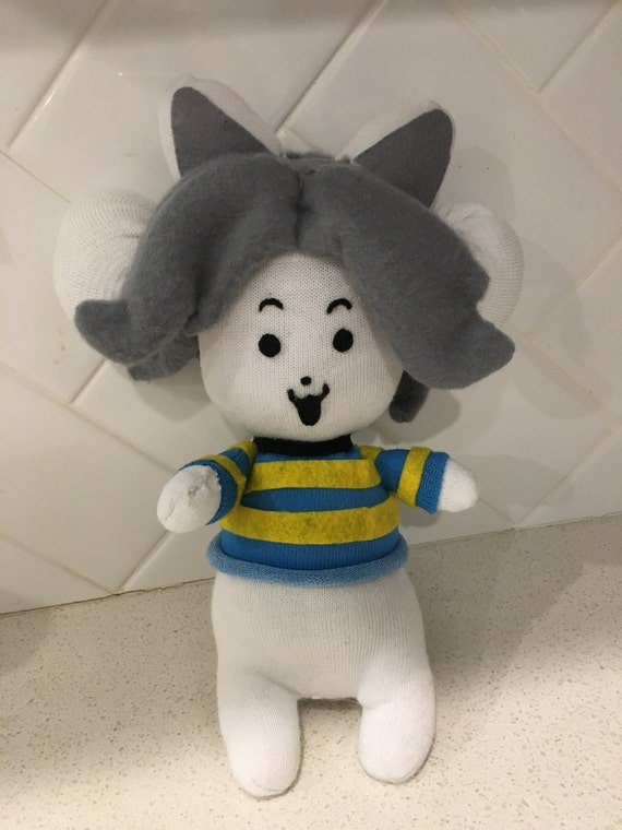 undertale temmie plush
