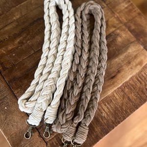 Macrame Braided Crossbody Strap - Camera Strap - Water Bottle Strap - Custom Length and Color -Gift for Mom - Teacher Gift -Gifts Under 20
