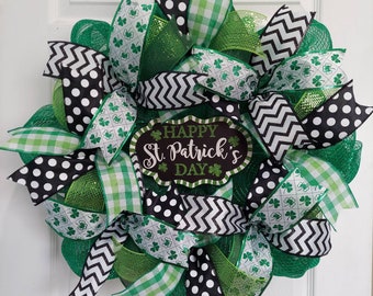 Large St. Patrick's Day Wreath