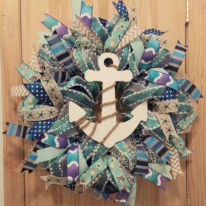 Large Nautical Anchor Wreath