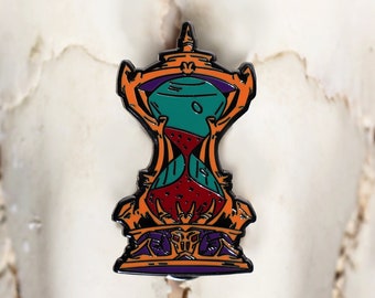 Enamel Pin Hourglass