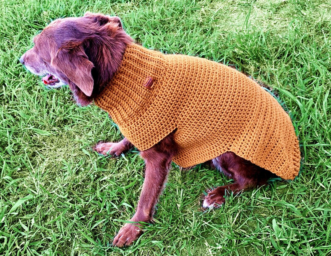 Dog Sweater Crochet Dog Sweaters for Large Dogs Dog Clothes Etsy