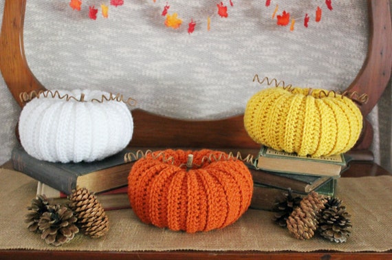 Fall Pumpkin Decor, Thanksgiving Table Decor, Handmade Pumpkins, Fall Decor for Home, Pumpkin Decor, Thanksgiving Mantel Decor