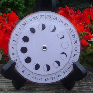 Calendar Moon Phase Dial